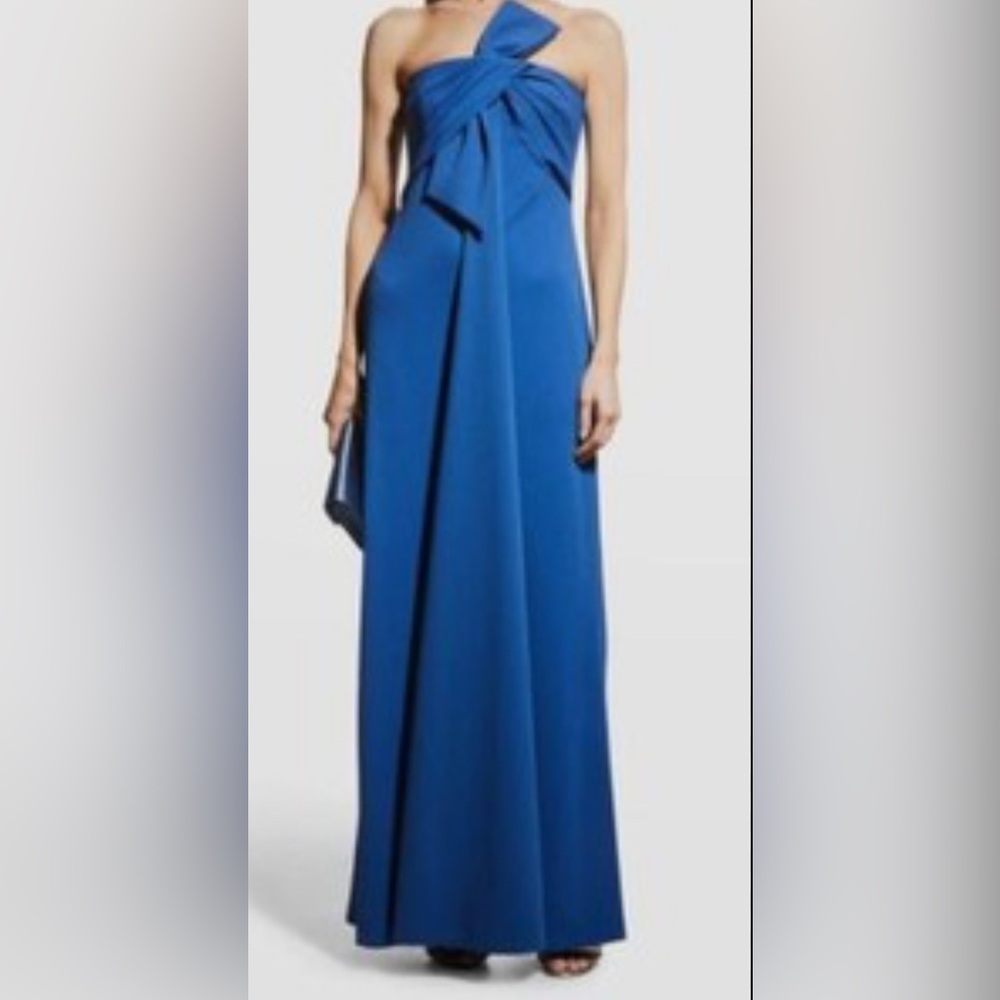 Badgley Mischka Royal Blue Dress
